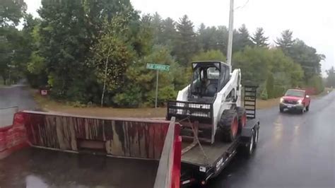 towing a skid steer with a 1 ton|Minimum requirement for pulling a 763 .